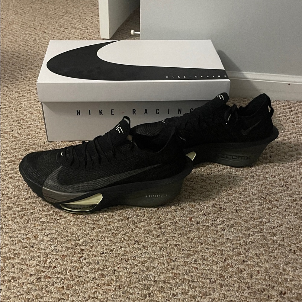 Nike Men's Black Zoom Alphafly Shoes